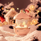 Bunny Carousel Rotating Night Light | Star Projector | Built-in Speaker | Casvero