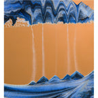 3D Moving Sand Art Frame | Blue Ocean Sandscape | Home Decor | Casvero